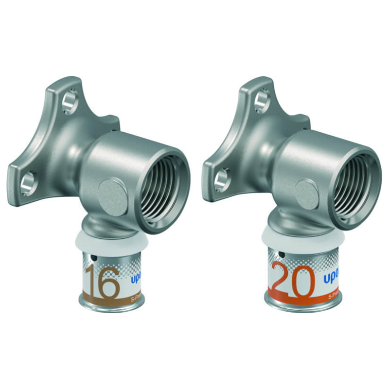 Uponor S-press - Muurplaat ronde flens 